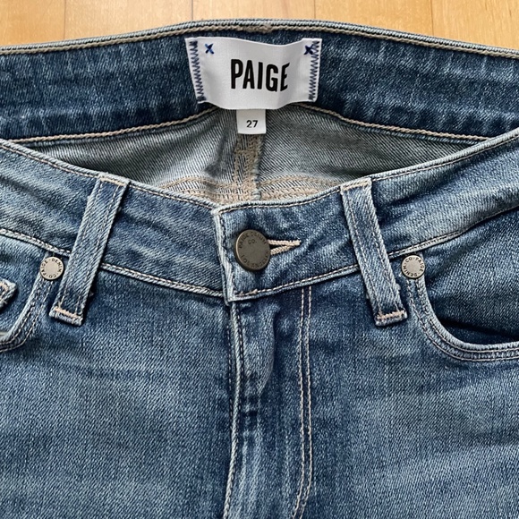 NWT Paige Verdugo Crop Mid Rise Ultra Skinny size 27 - Picture 3 of 5